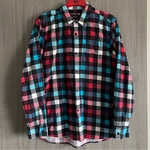 Quiksilver Flannel - Lightweight & Soft - Size Large